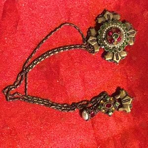 Maltese cross brooch